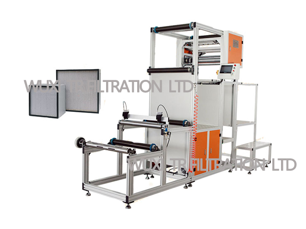 TRYG650A Separate HEPA Glass Fiber Pleating Machine