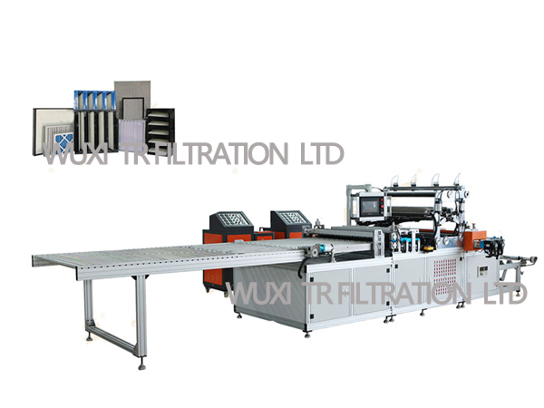 TRP Mini700 1300 Full Auto HEPA Filter Mini Pleating Production Line