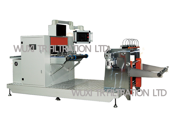 TRK Pleat5 600 Full Auto High Speed CNC Knife Paper Pleating