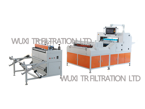 TRK Pleat3 600 Pull Auto CNC Knife Paper Pleating Production Line